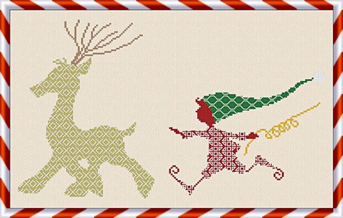 ELF AND THE REINDEER